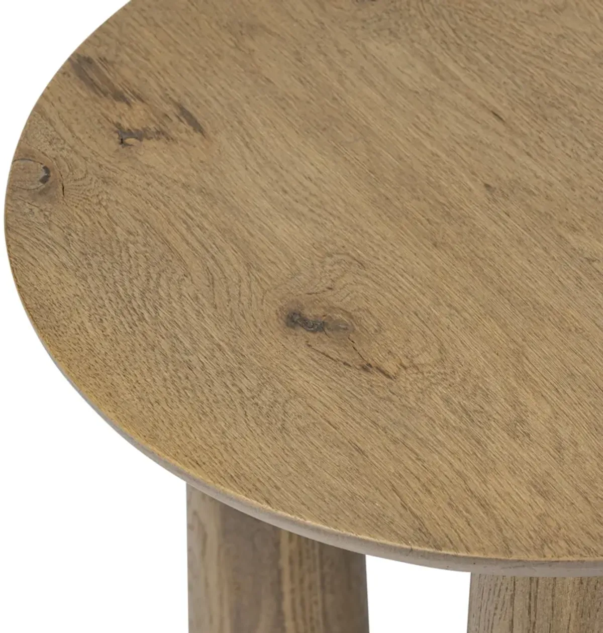 Jassira 19" Nesting End Table, Drifted Oak