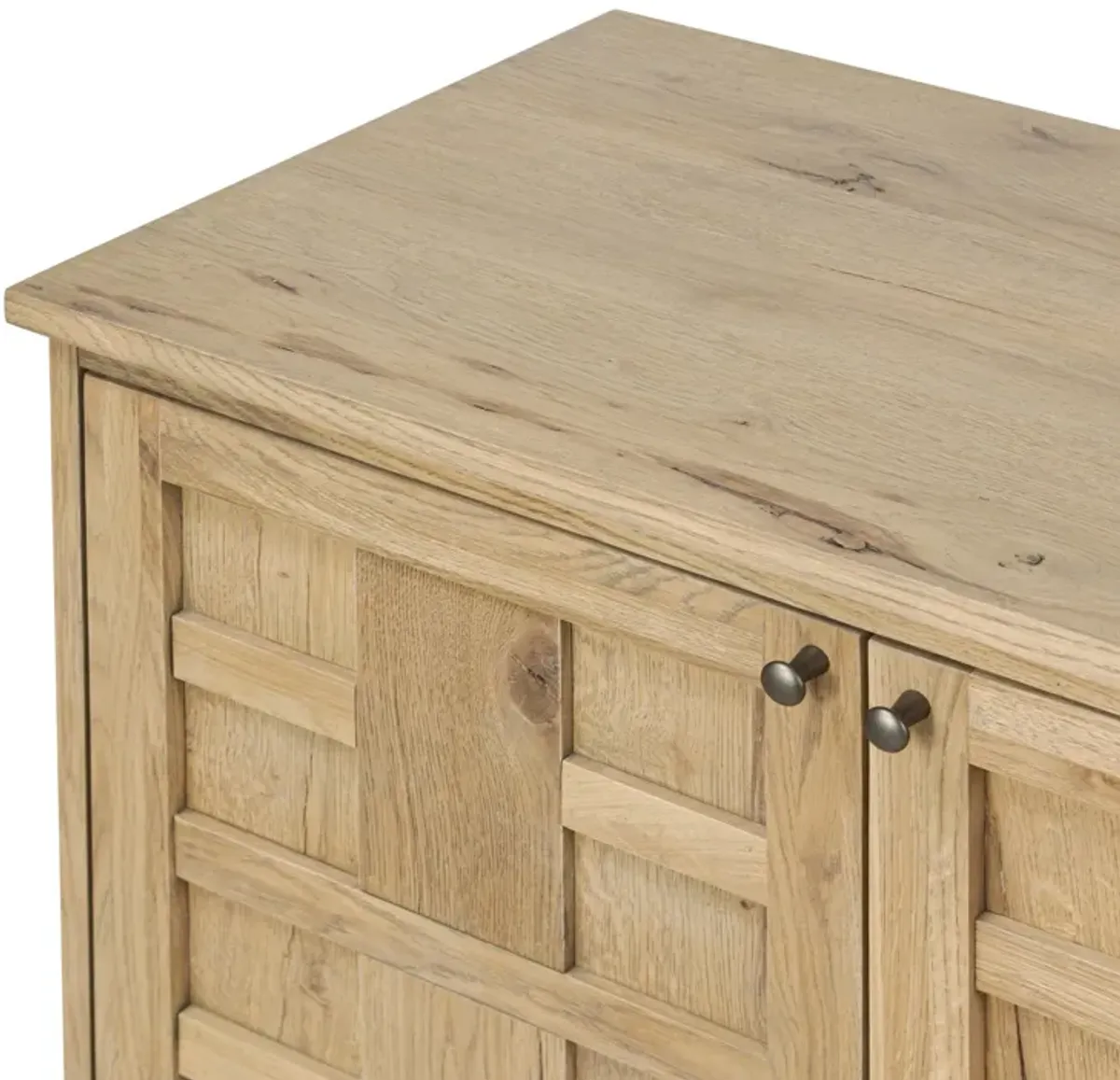 Yvonne 4-Door Media Console - Brown