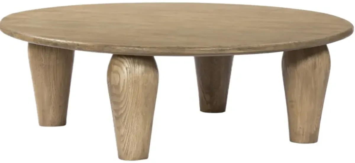 Alexis Coffee Table - Handcrafted - Brown