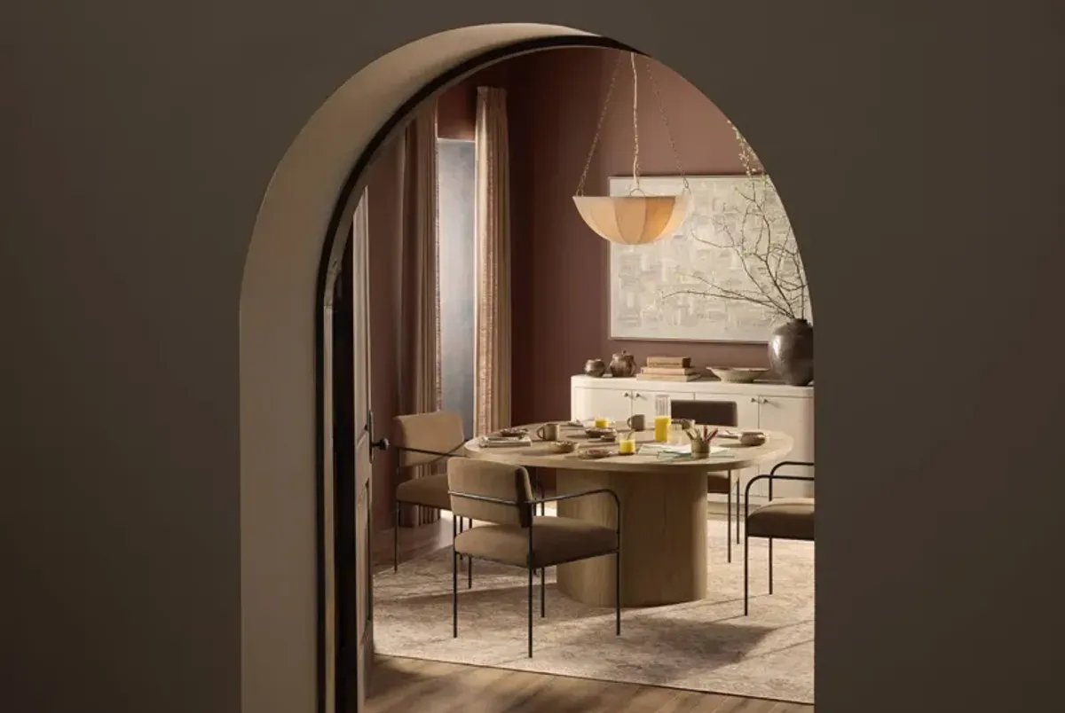 Varyn 60" Dining Table - Sandy Mindi