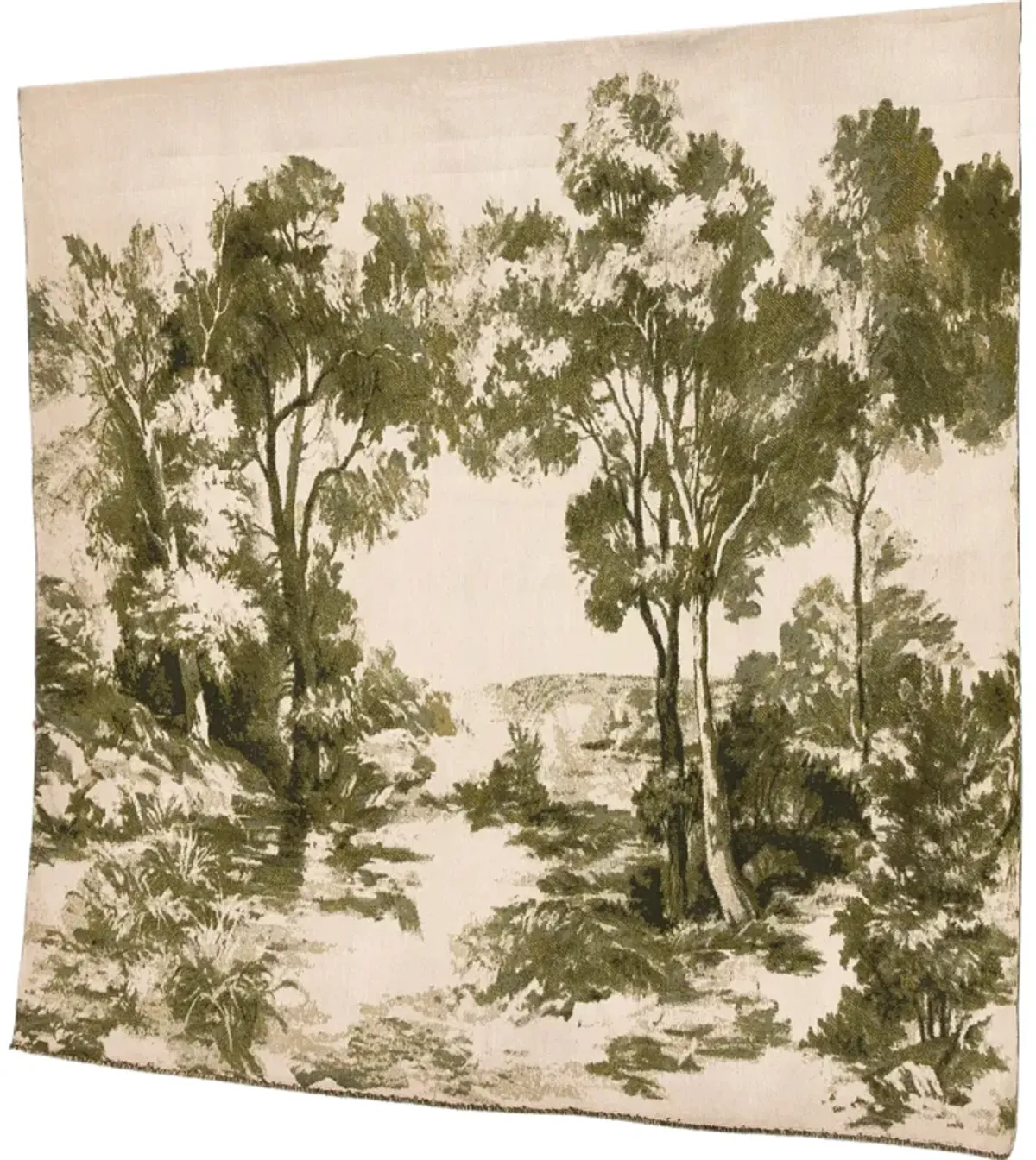 Solvyn Toile Tapestry - Green