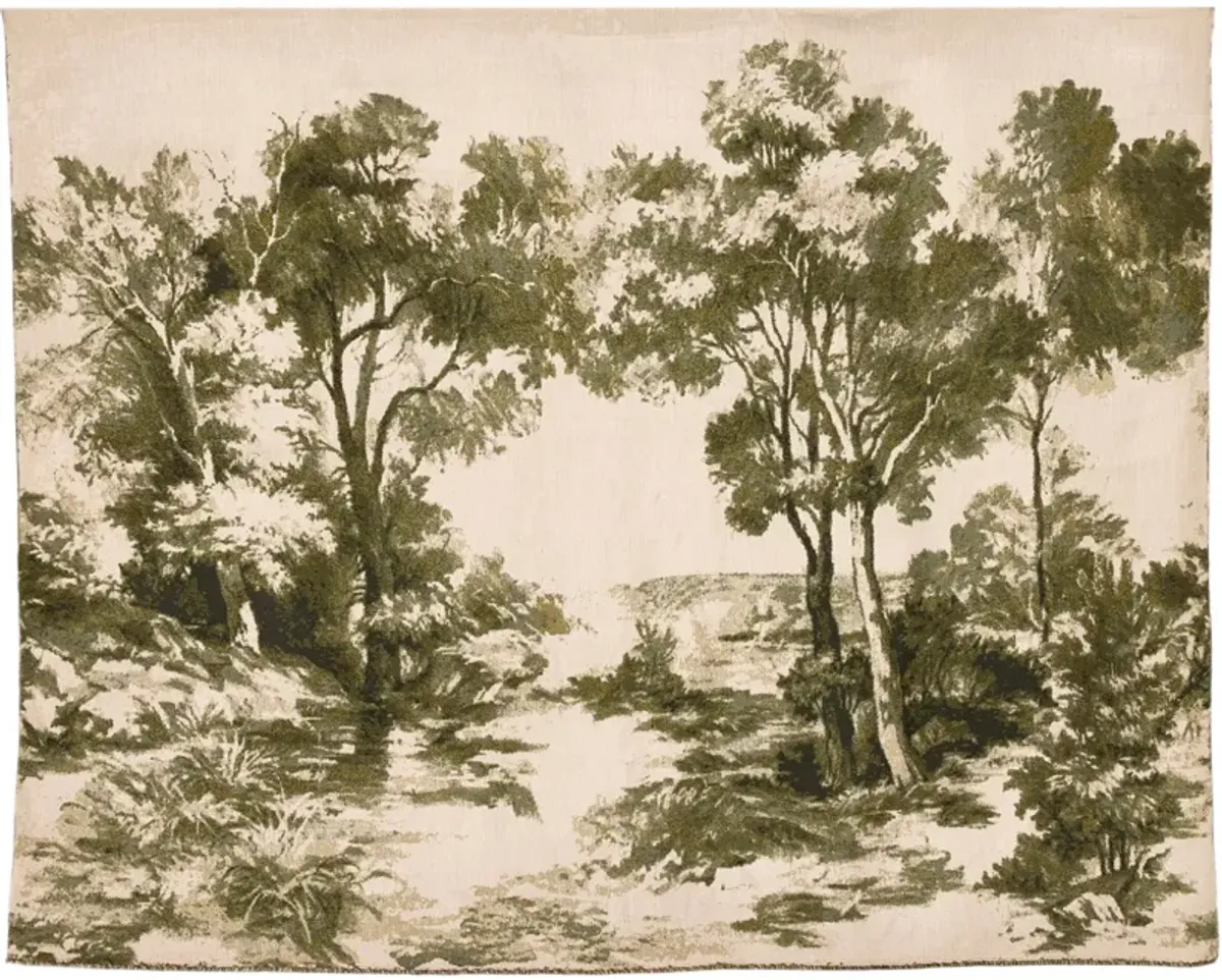 Solvyn Toile Tapestry - Green