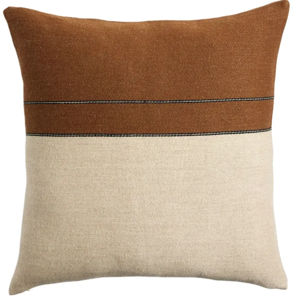 Orae 25x25 Linen Pillow - Cresta Stripe
