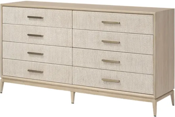 Tiv 8-Drawer Dresser - Brown