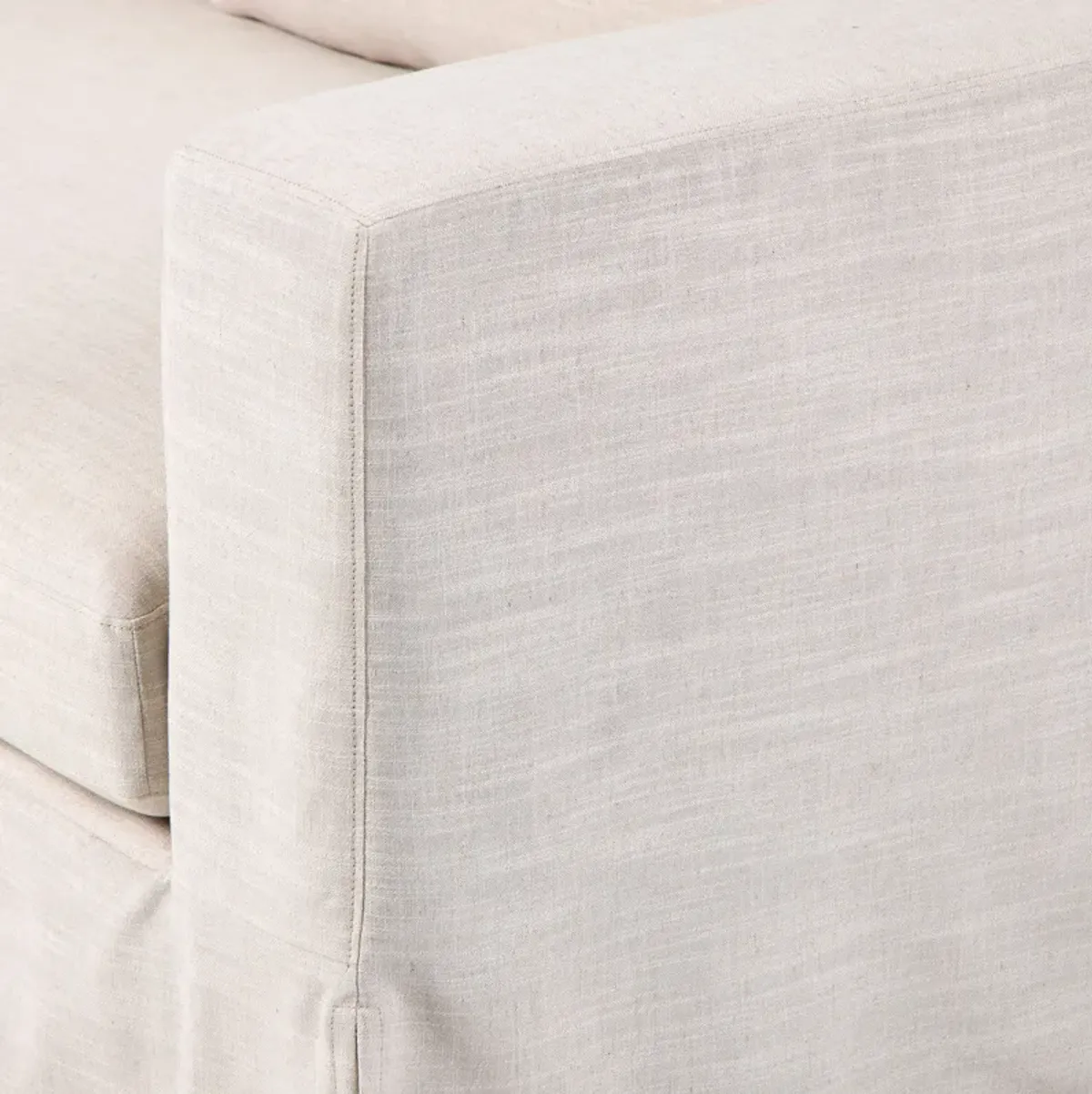 Ismara Sofa, Savoy Parchment Flax/Linen