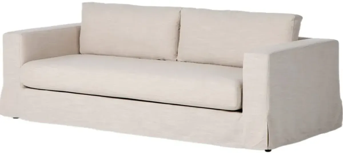Ismara Sofa, Savoy Parchment Flax/Linen