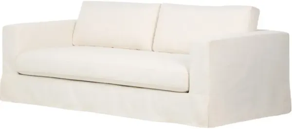 Ismara 95" Chenille Sofa, Crypton Nomad Snow