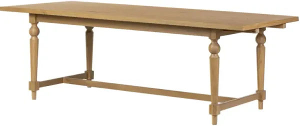 Petrel Oval Leaf Extension Dining Table, Worn Oak