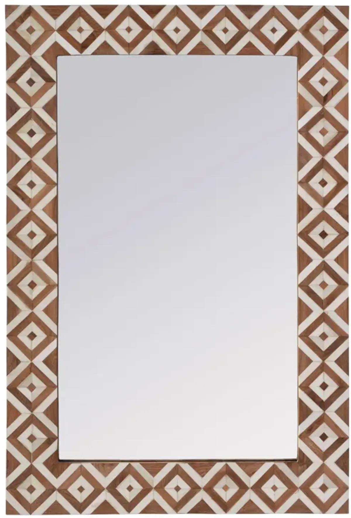 Casey Bone Inlay Wall Mirror
