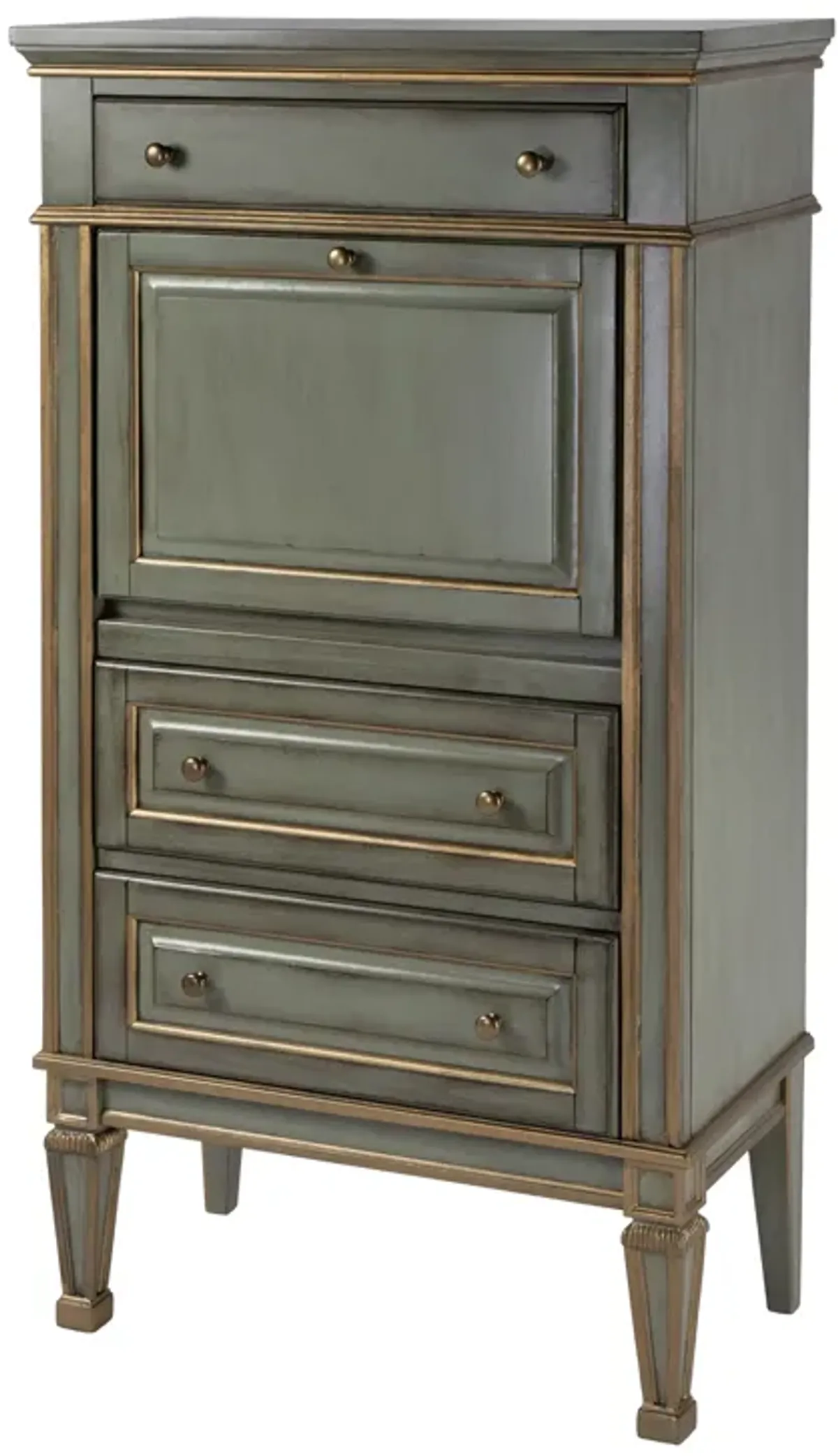 Henrietta Secretary Desk - Green