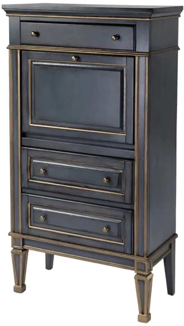 Henrietta Secretary Desk - Blue