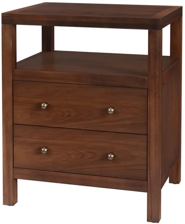 Charlie 2-Drawer Nightstand