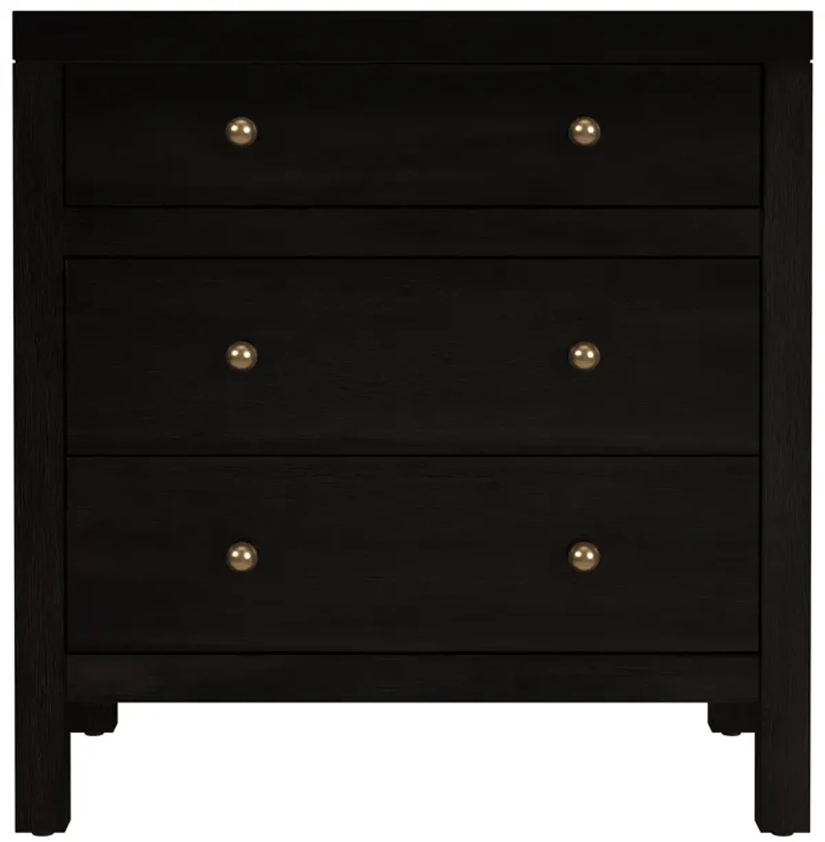Charlie 3-Drawer Nightstand
