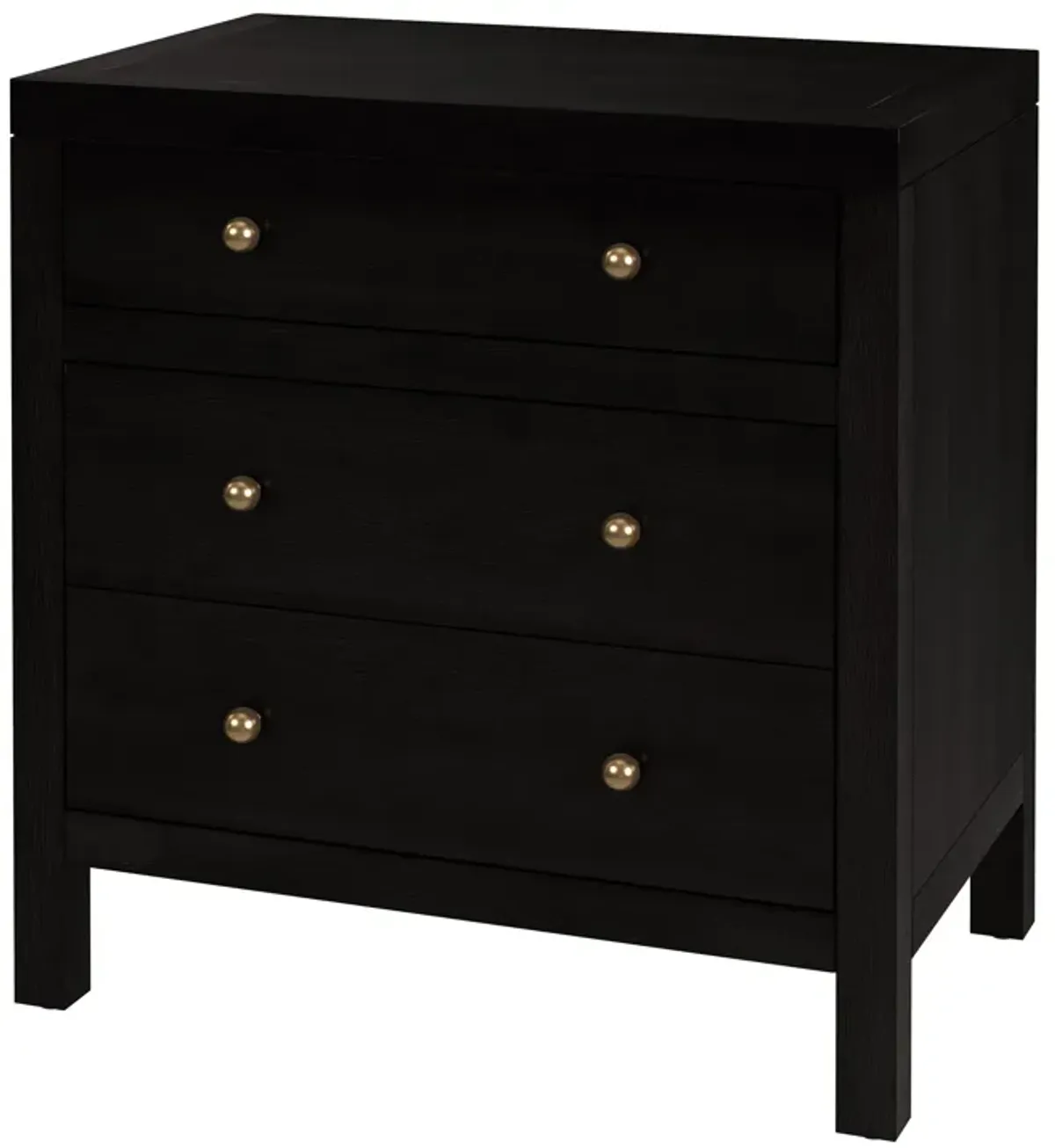 Charlie 3-Drawer Nightstand