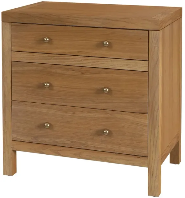 Charlie 3-Drawer Nightstand