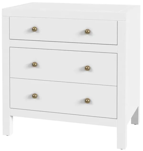 Charlie 3-Drawer Nightstand