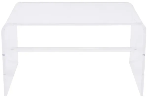 Thalina Acrylic Coffee Table, Clear