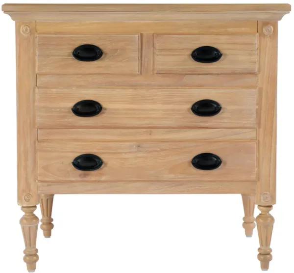 Serrano 4-Drawer Accent Chest - Brown