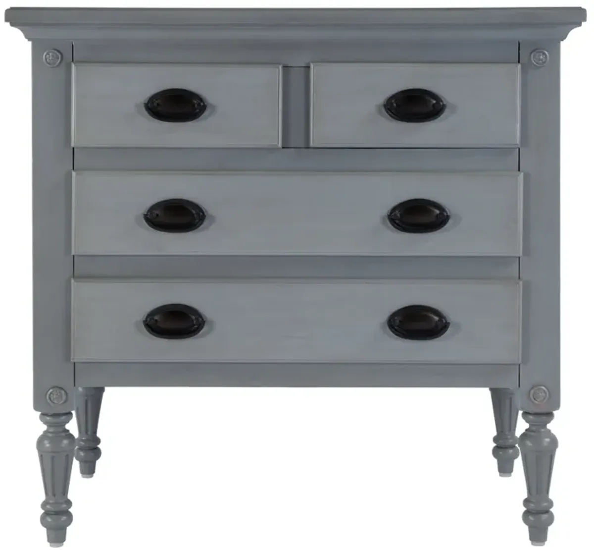 Serrano 4-Drawer Accent Chest - Gray