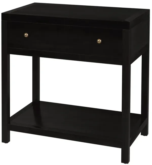 Charlie 1-Drawer Wide Nightstand