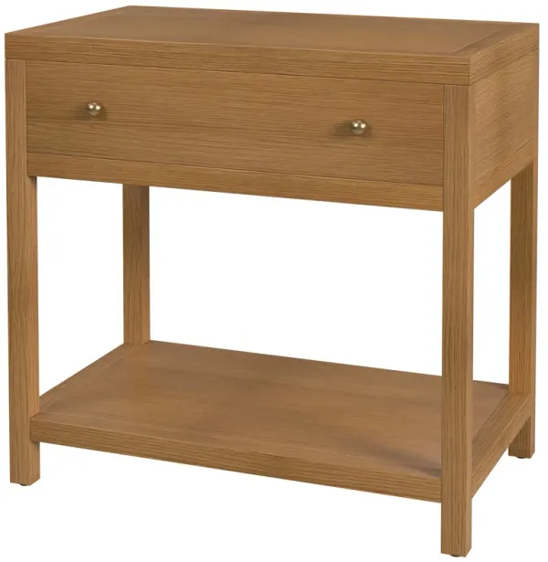 Charlie 1-Drawer Wide Nightstand