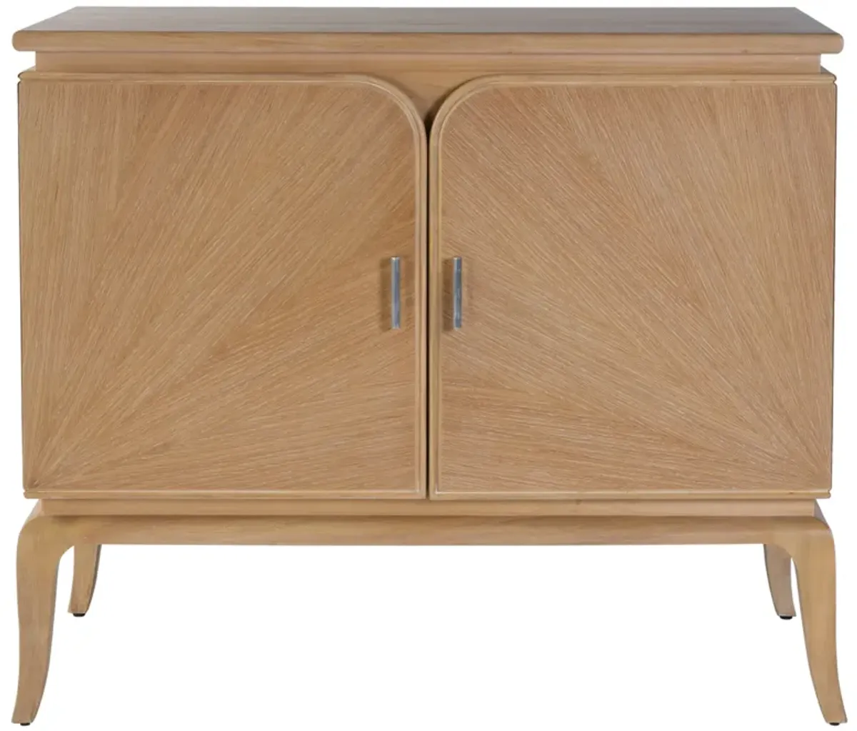 Lark 2-Door Accent Cabinet - Natural - Brown