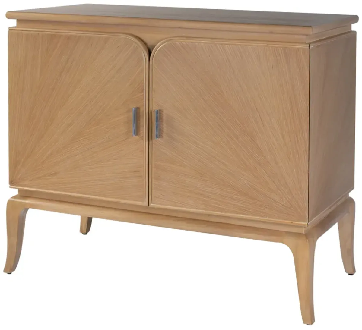 Lark 2-Door Accent Cabinet - Natural - Brown