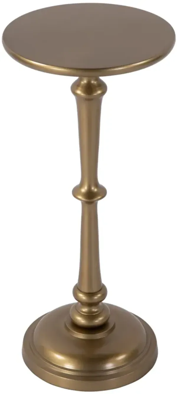 Fenwick Round Pedestal Base End Table