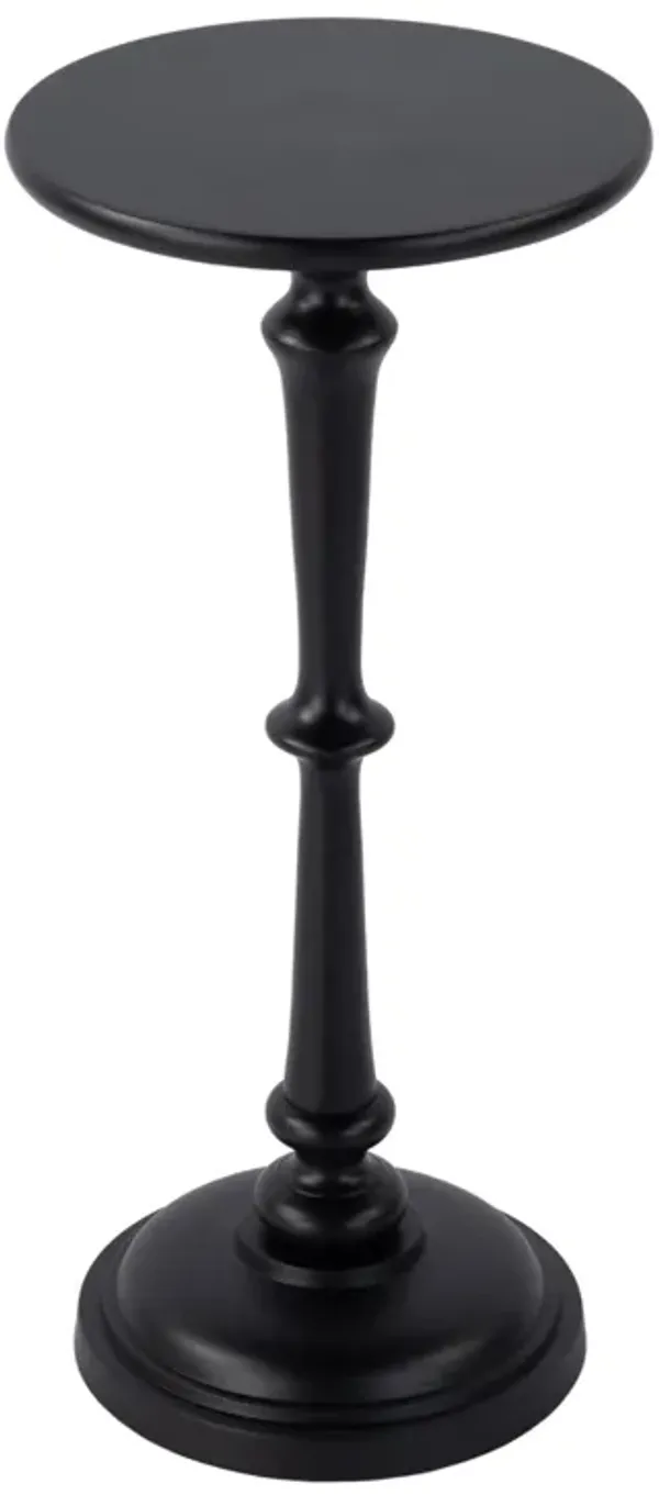 Fenwick Round Pedestal Base End Table