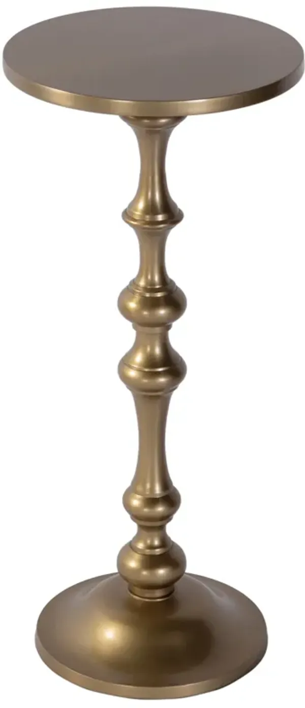 Jett Round Pedestal Base End Table