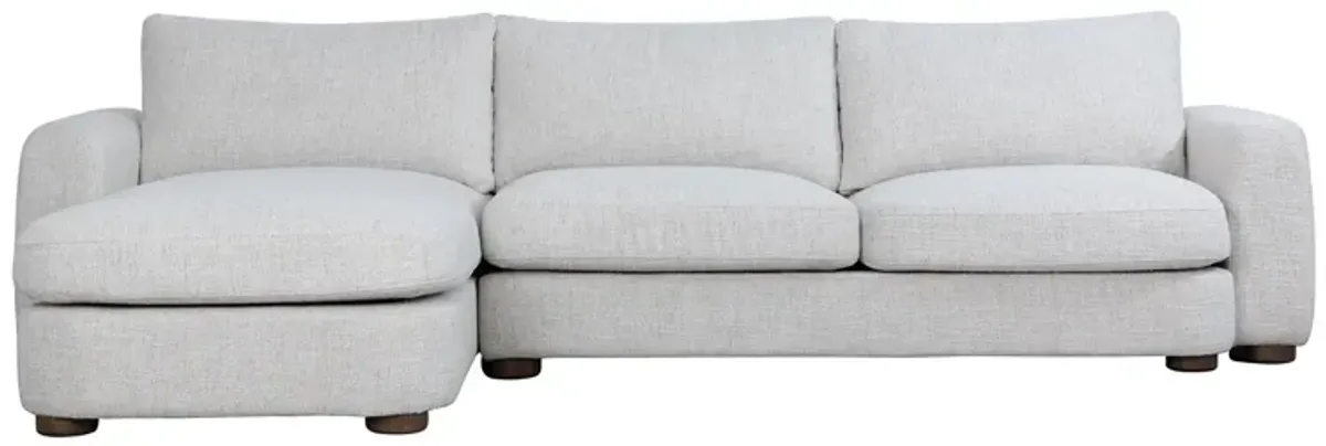 Lourmarin Linen Sectional - Canvas - Beige