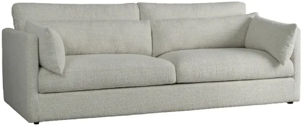 Taormina Textured Micro-Bouclé Sofa - Pebble