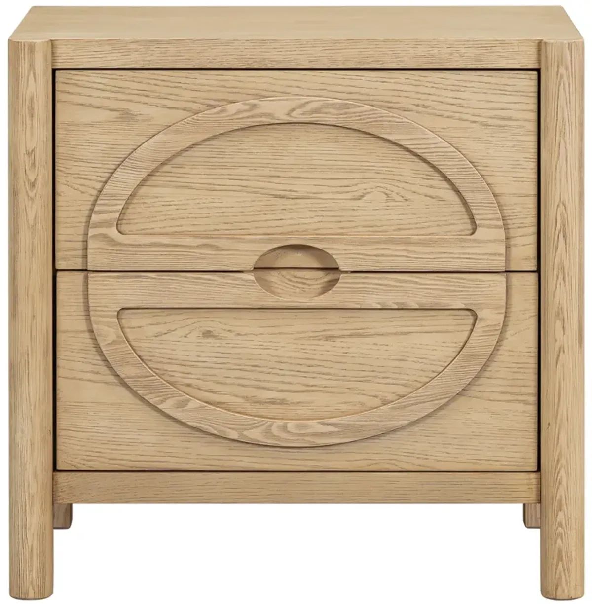 Sète Nightstand - Natural Oak