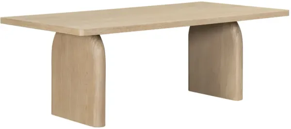 Positano Dining Table, Natural Oak