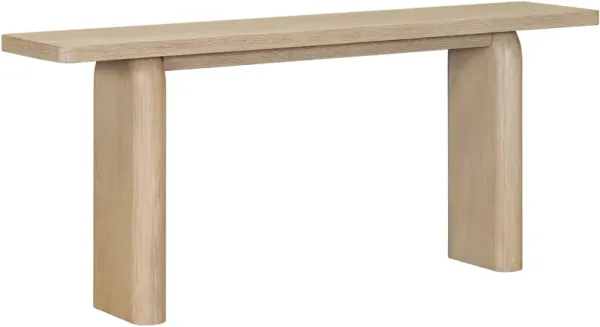 Positano Console Table - Natural - Brown