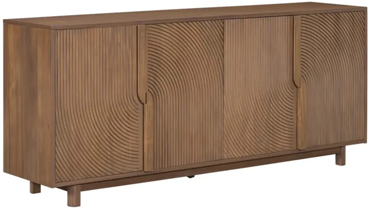 Antibes Sideboard - Warm Oak - Brown