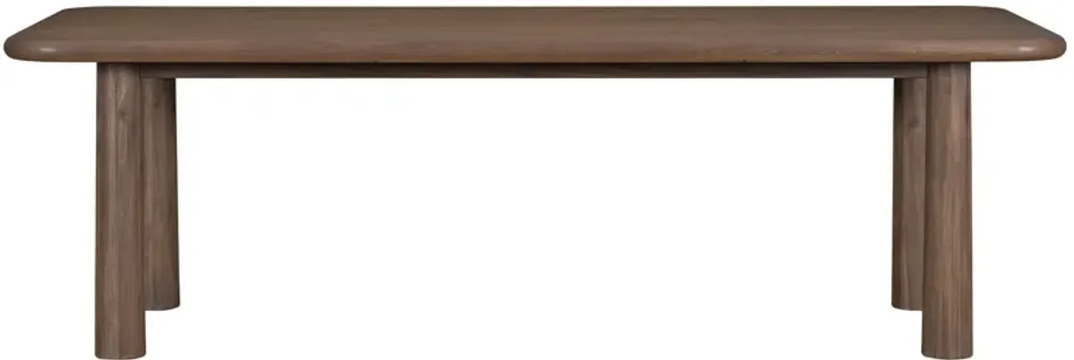 Salcombe Dining Table, Mocha Oak