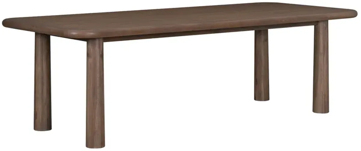 Salcombe Dining Table, Mocha Oak