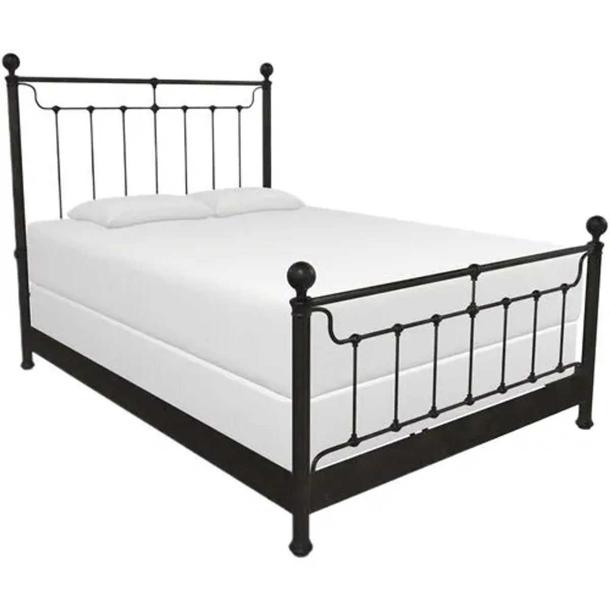 Sylvie Iron Bed - Handcrafted - Gold