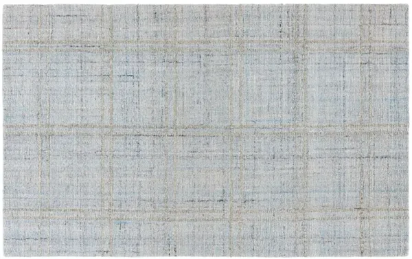 Howard Hand Tufted Rug, Blue/Grey