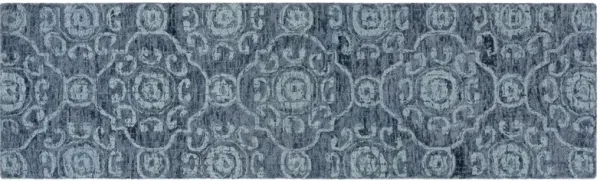 Scarlett Hand Tufted Wool Rug, Blue