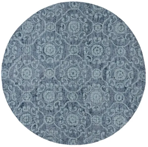 Scarlett Hand Tufted Wool Rug, Blue