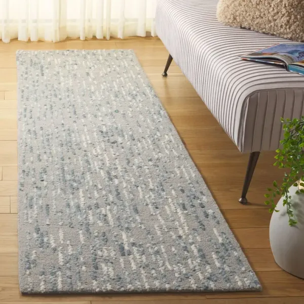Aspen Hand Tufted Rug, Grey/Blue