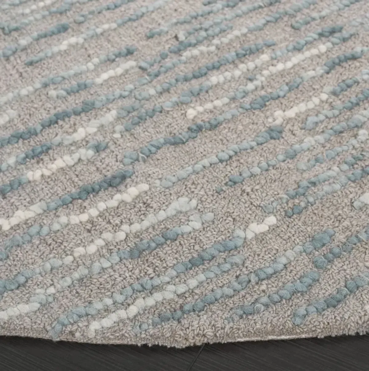 Aspen Hand Tufted Rug, Grey/Blue