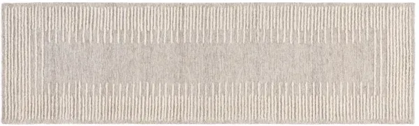 Austin Hand Tufted Rug, Grey/Ivory