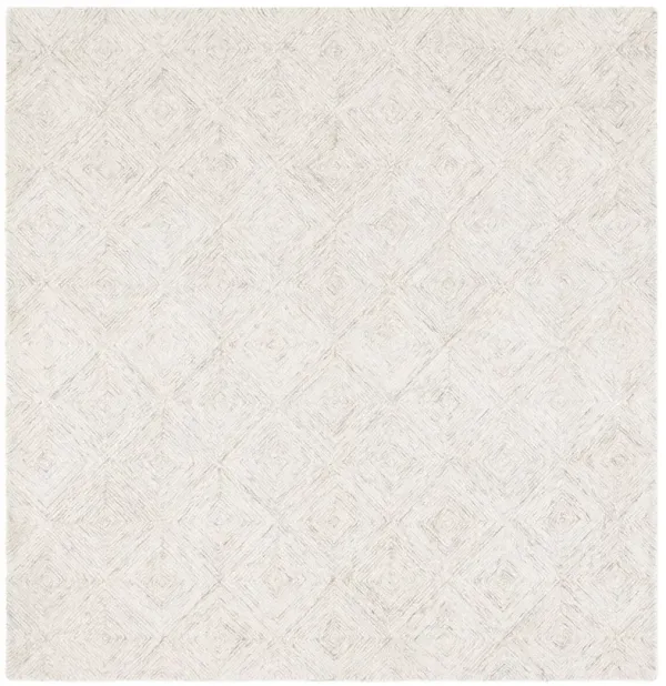 Goldie Hand Tufted Rug, Grey/Ivory