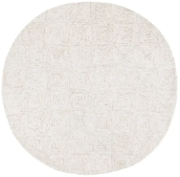 Goldie Hand Tufted Rug, Grey/Ivory
