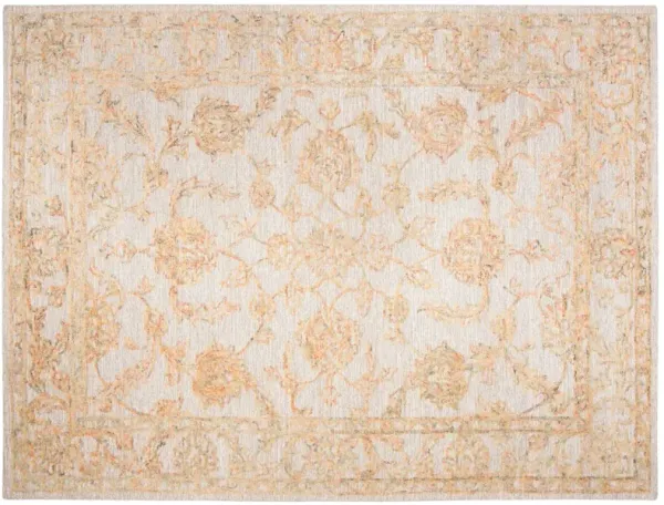 Melody Hand Tufted Wool Rug, Beige/Gold