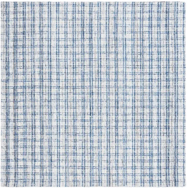 Philomena Hand Tufted Wool Rug, Blue/Ivory