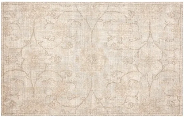 Adagio Hand Tufted Rug, Light Grey/Ivory